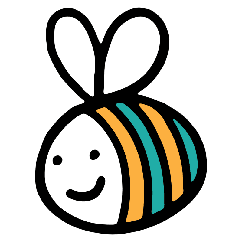 Illustrated Bee Logo