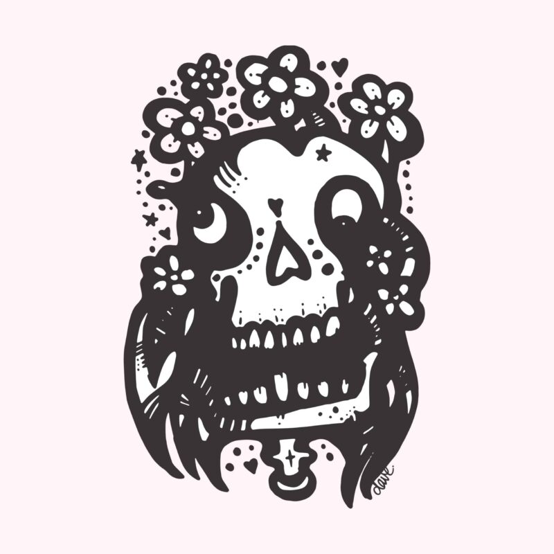 Mad-Flower-Skull